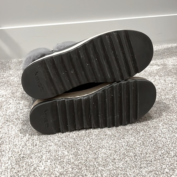 Koolaburra Ugg winter suede fur boots - Picture 5 of 6